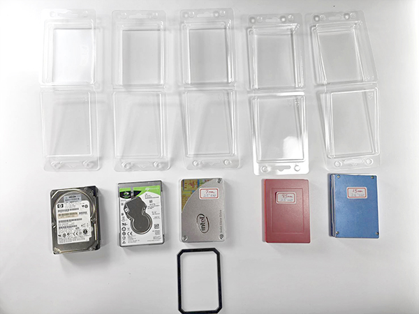 3060-001 ssd hdd plastic box packaging